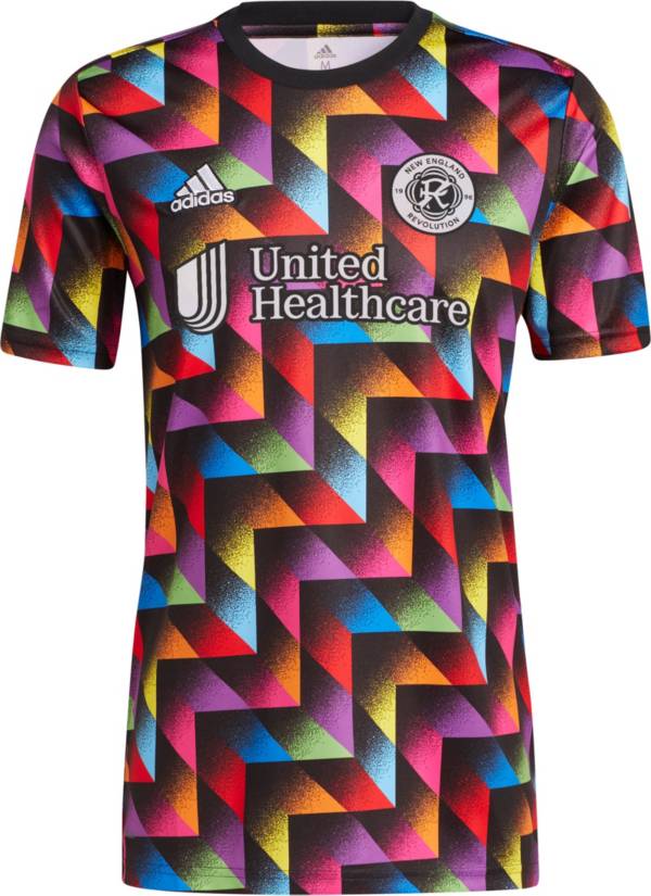 adidas New England Revolution '22 Pride Prematch Jersey