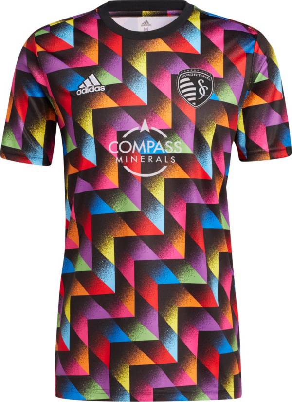 adidas Sporting Kansas City '22 Pride Prematch Jersey