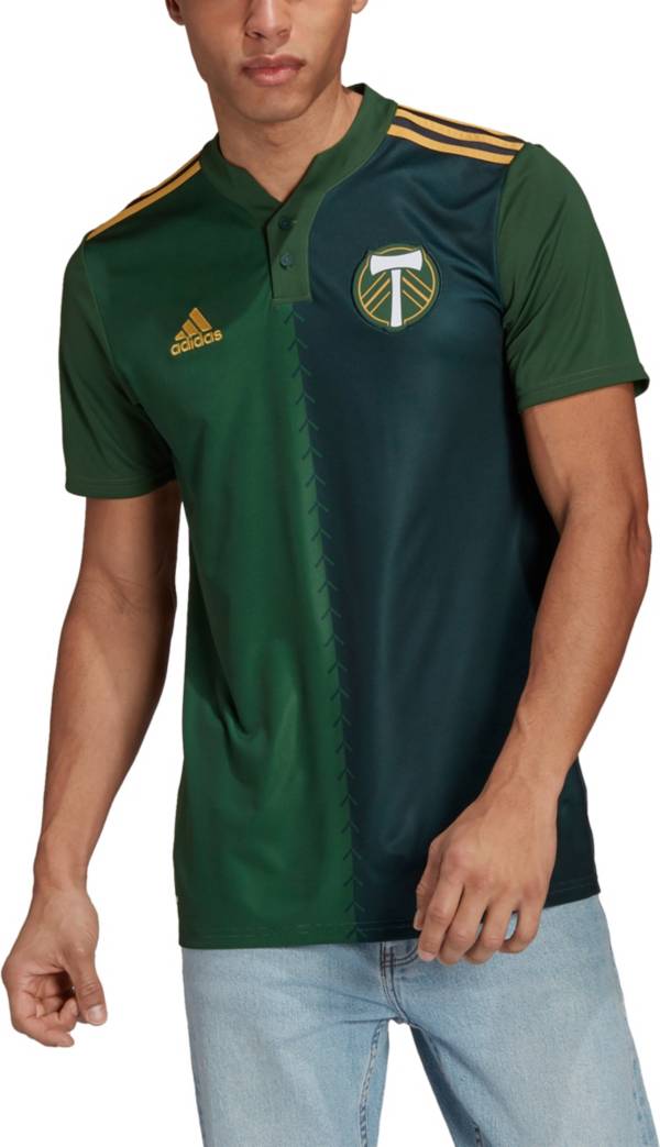 adidas Men's Portland Timbers '21-'22 Primary Replica Jersey