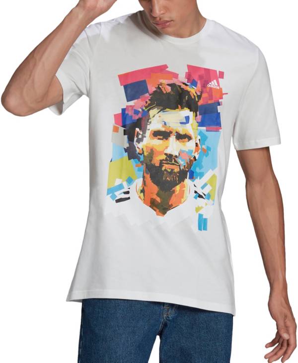 adidas Men's Messi Football Graphic T-Shirt