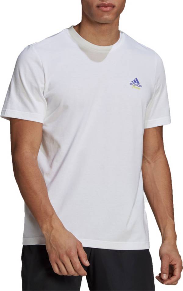 adidas Men's Tennis Graphic Logo T-Shirt