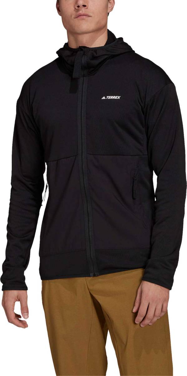 adidas Men's Terrex Tech Flooce Light Hooded Jacket