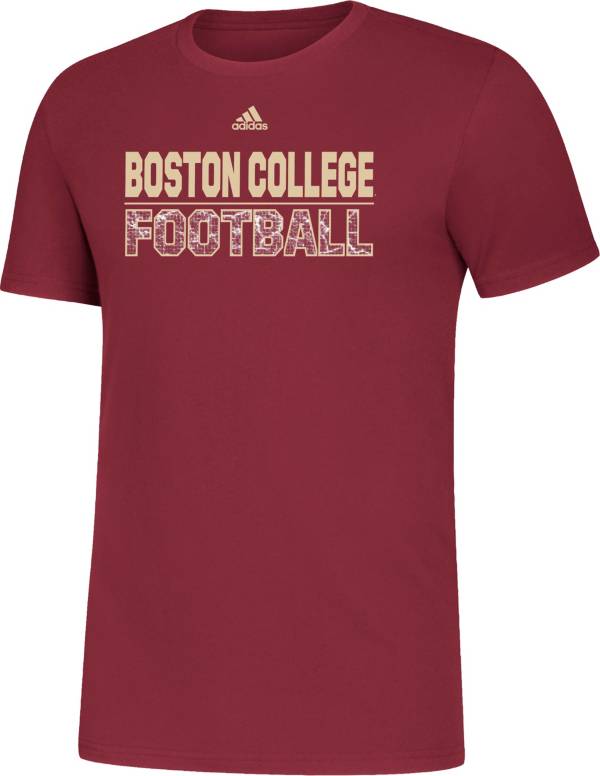adidas Men's Boston College Eagles Maroon Amplifier T-Shirt