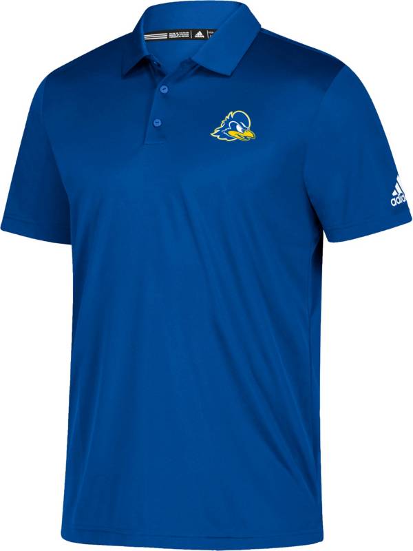 adidas Men's Delaware Fightin' Blue Hens Blue Grind Polo