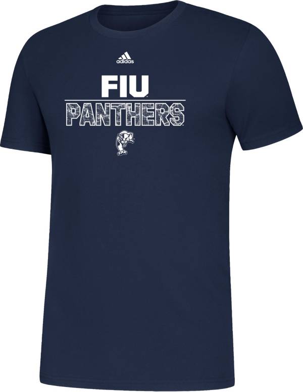 adidas Men's FIU Golden Panthers Blue Amplifier T-Shirt