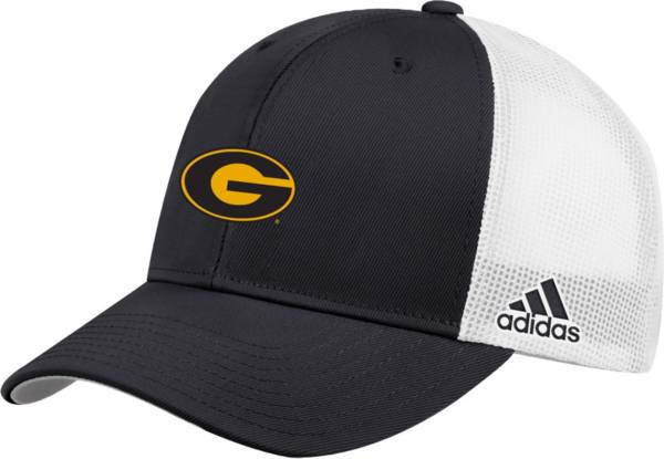 adidas Men's Grambing State Tigers Black Adjustable Trucker Hat