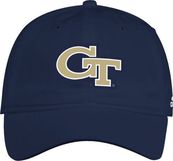 adidas Men's Georgia Tech Yellow Jackets Navy Slouch Adjustable Hat