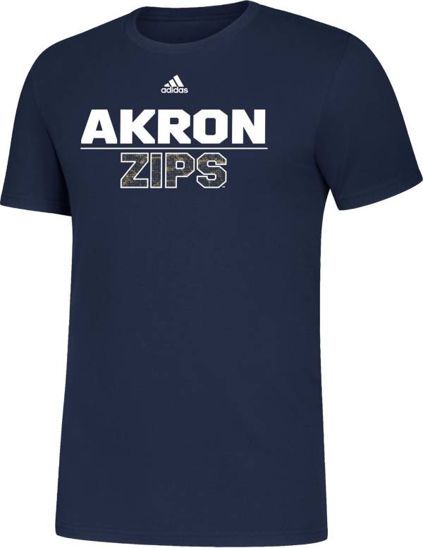 adidas Men's Akron Zips Navy Amplifier T-Shirt