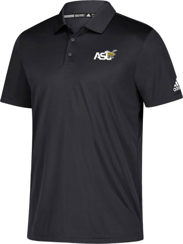 adidas Men's Alabama State Hornets Black Grind Polo