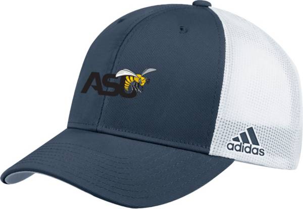 adidas Men's Alabama State Hornets Black Adjustable Trucker Hat product image