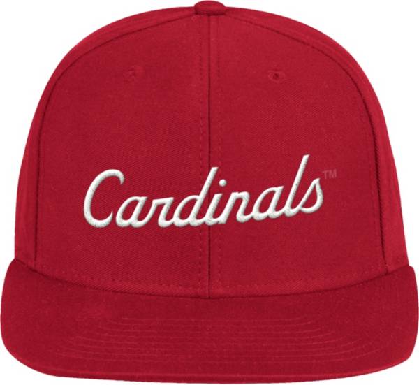 adidas Men's Louisville Cardinals Cardinal Red Swoop Snapback Adjustable Hat