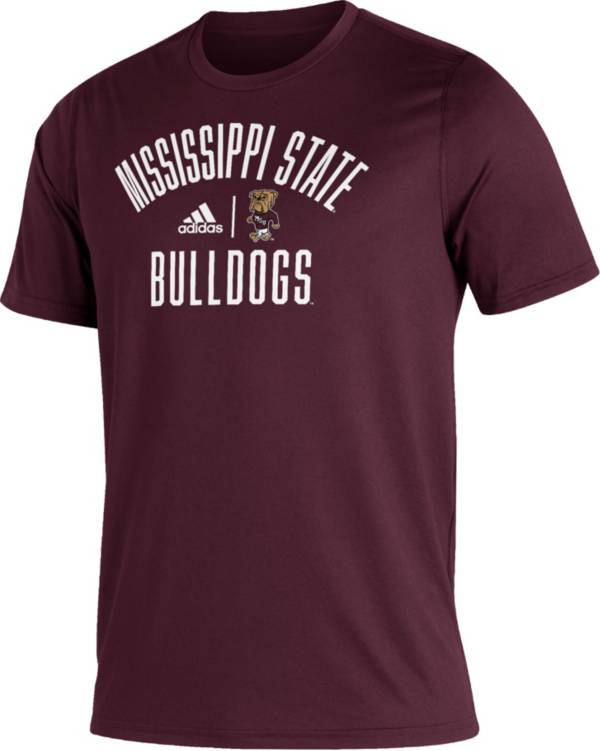 adidas Men's Mississippi State Bulldogs Maroon Creator Performance T-Shirt