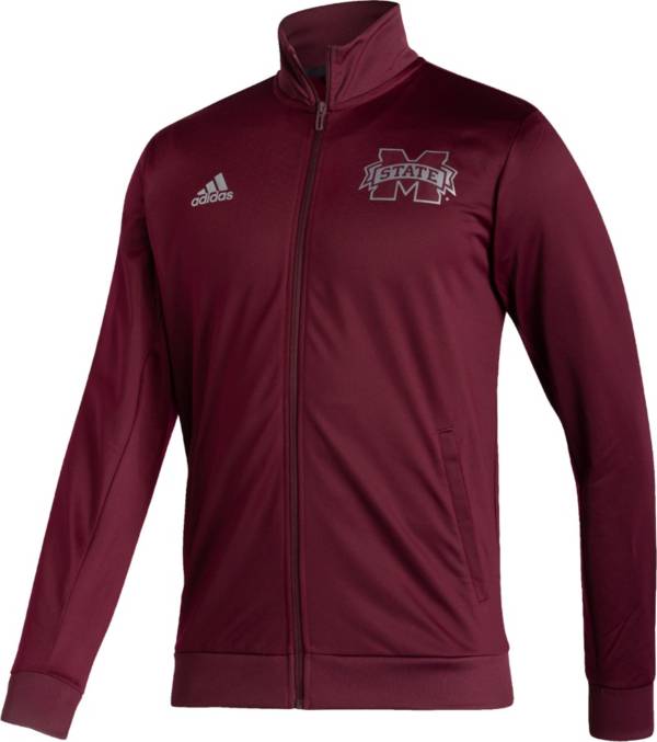 adidas Men's Mississippi State Bulldogs Maroon Reverse Retro Full-Zip Jacket