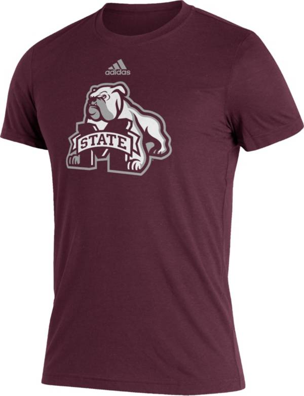 adidas Men's Mississippi State Bulldogs Maroon Reverse Retro T-Shirt