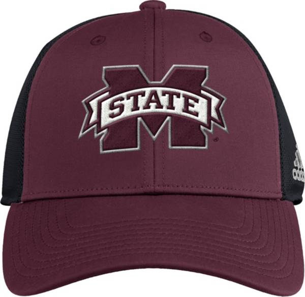adidas Men's Mississippi State Bulldogs Maroon Reverse Retro Trucker Adjustable Hat