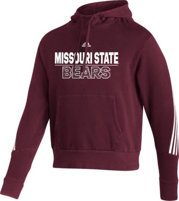 adidas Men's Missouri State Bears Maroon Pullover Hoodie