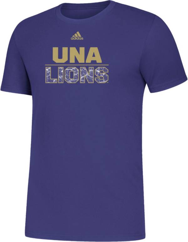 adidas Men's North Alabama Lions Purple Amplifier T-Shirt