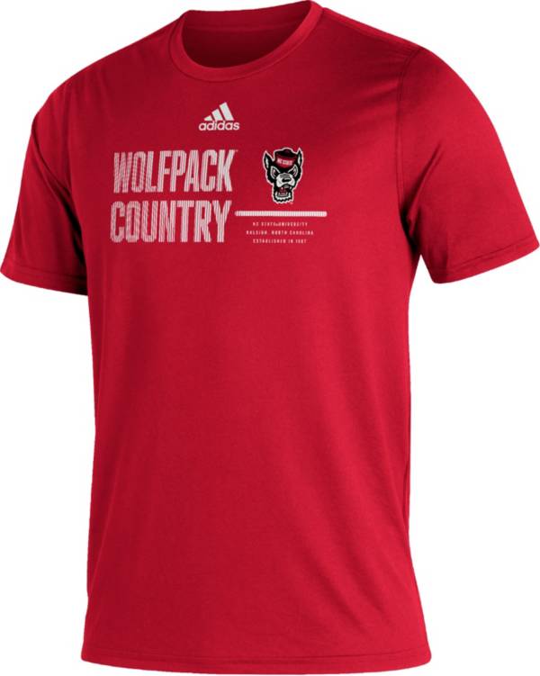 adidas Men's NC State Wolfpack Red Creator Performance T-Shirt