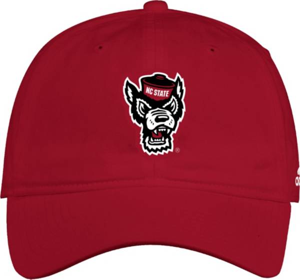 adidas Men's NC State Wolfpack Red Slouch Adjustable Hat