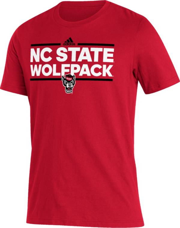 adidas Men's NC State Wolfpack Red Amplifier T-Shirt