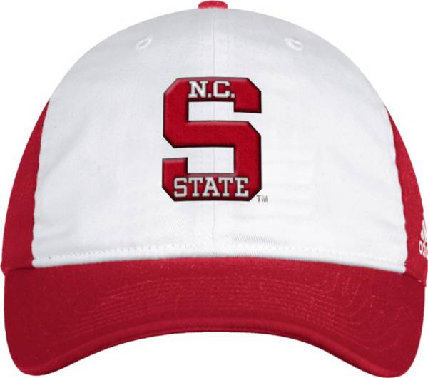 adidas Men's NC State Wolfpack White Spring Game Adjustable Sideline Hat