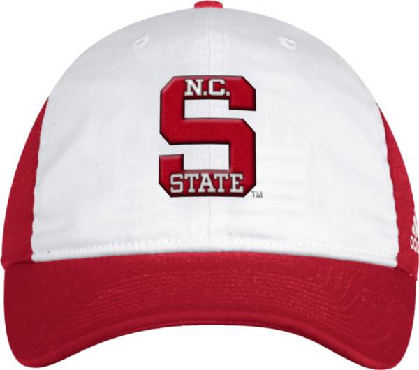 adidas Men's NC State Wolfpack White Spring Game Adjustable Sideline Hat product image
