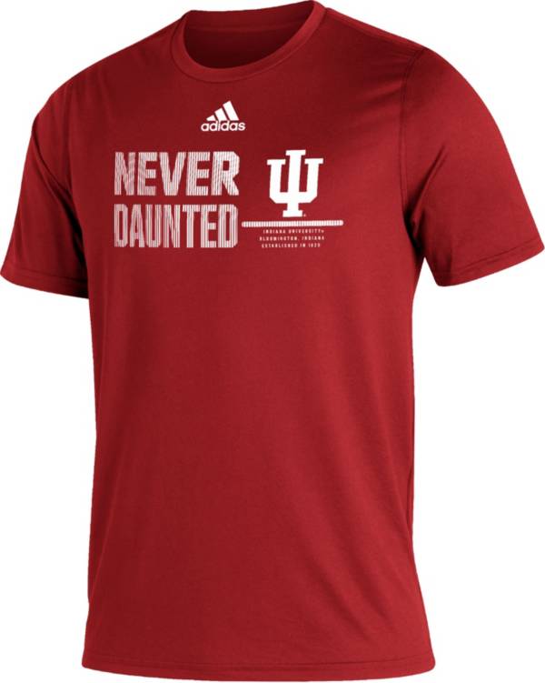 adidas Men's Indiana Hoosiers Crimson Creator Performance T-Shirt