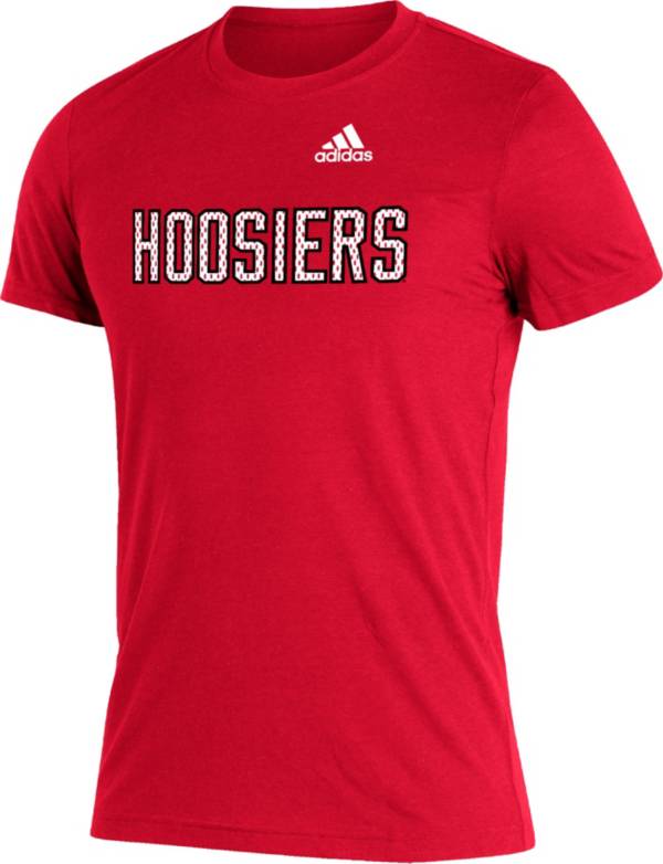 adidas Men's Indiana Hoosiers Crimson Reverse Retro T-Shirt