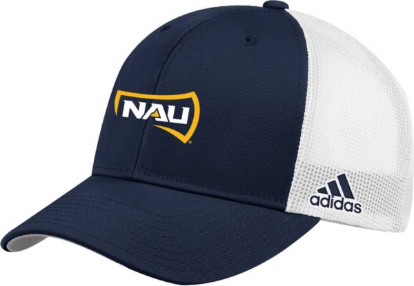 adidas Men's Northern Arizona Lumberjacks Blue Adjustable Trucker Hat