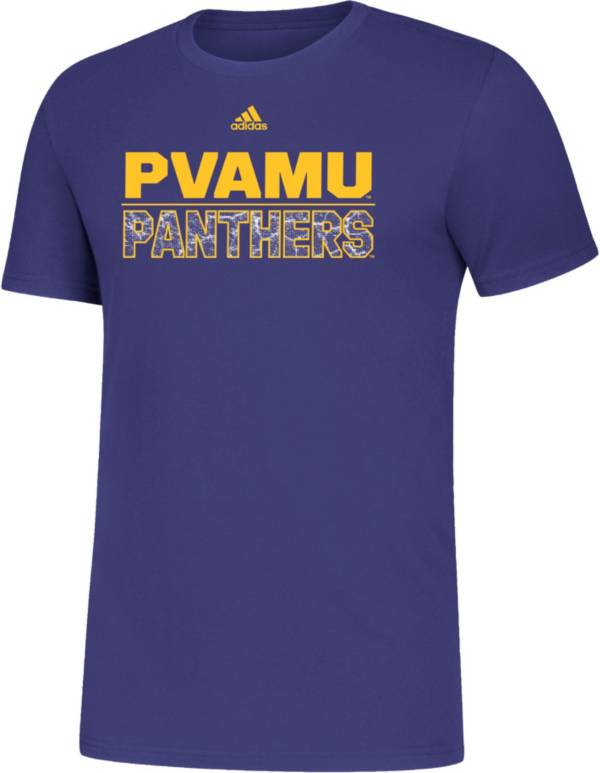 adidas Men's Prairie View A&M Panthers Purple Amplifier T-Shirt