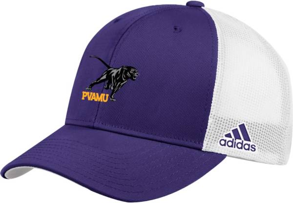 adidas Men's Prairie View A&M Panthers Purple Adjustable Trucker Hat product image