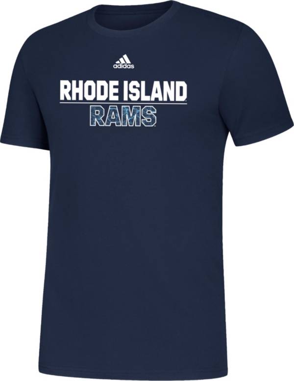 adidas Men's Rhode Island Rams Navy Amplifier T-Shirt