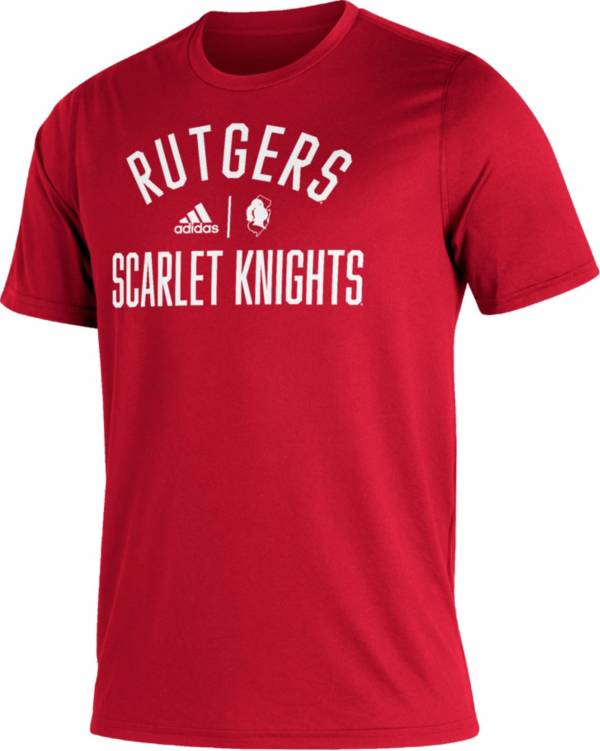 adidas Men's Rutgers Scarlet Knights Scarlet Creator Performance T-Shirt