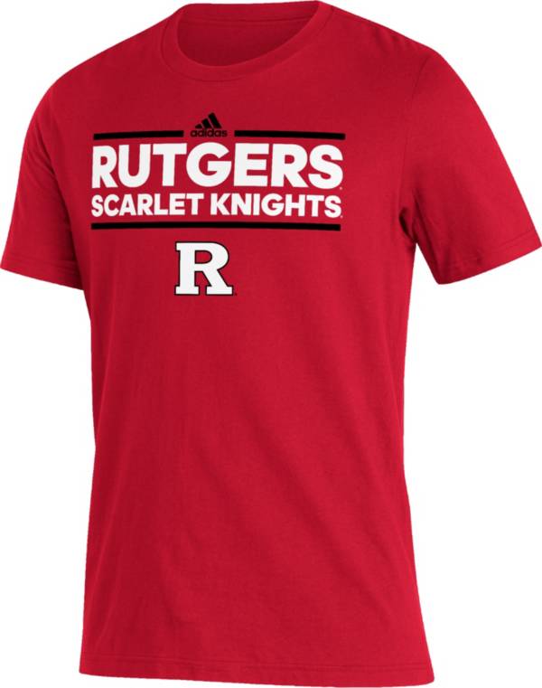 adidas Men's Rutgers Scarlet Knights Scarlet Amplifier T-Shirt