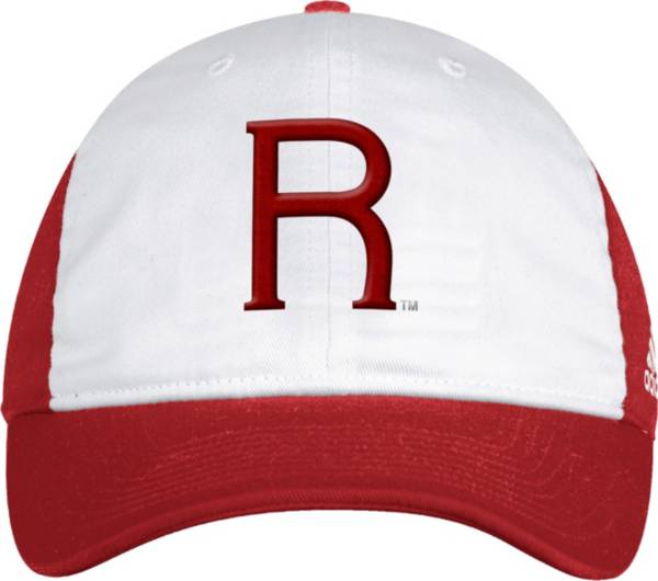 adidas Men's Rutgers Scarlet Knights White Spring Game Adjustable Sideline Hat