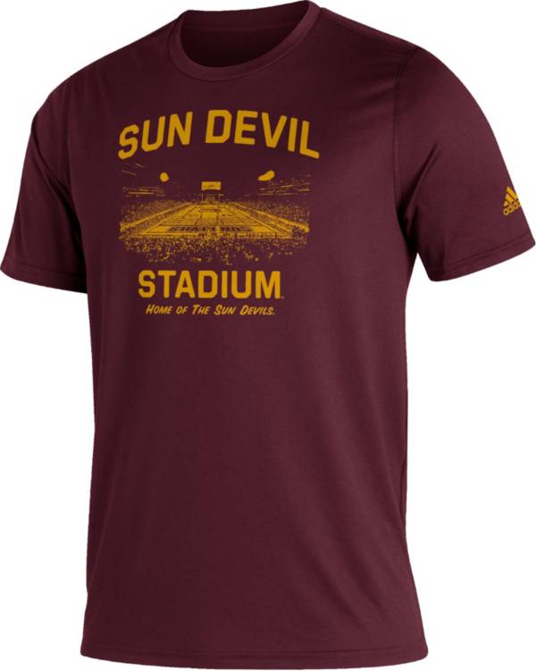 adidas Men's Arizona State Sun Devils Maroon Great Place Creator T-Shirt