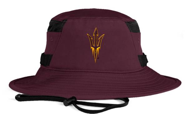 adidas Men's Arizona State Sun Devils Maroon Victory Performance Bucket Hat