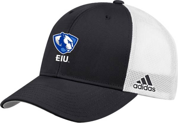 adidas Men's Eastern Illinois Panthers Black Adjustable Trucker Hat