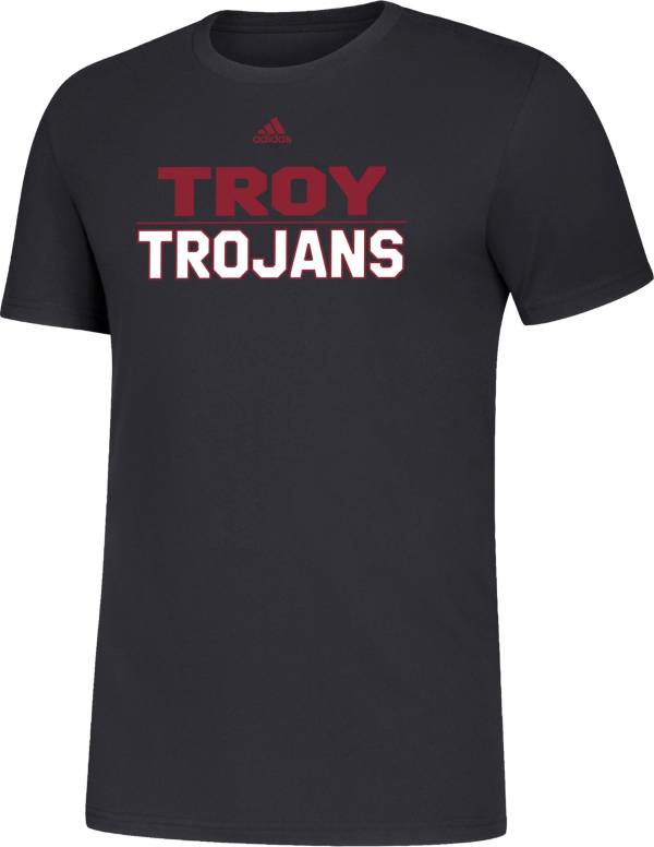 adidas Men's Troy Trojans Black Amplifier T-Shirt