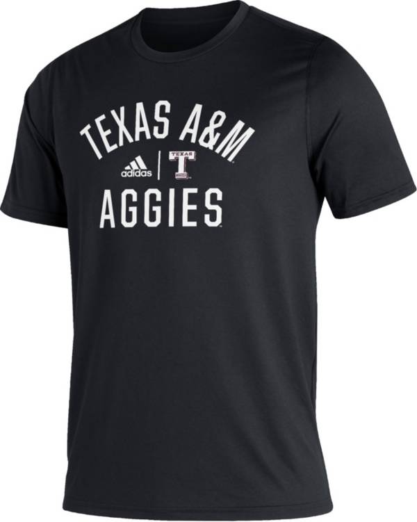 adidas Men's Texas A&M Aggies Black Creator Performance T-Shirt
