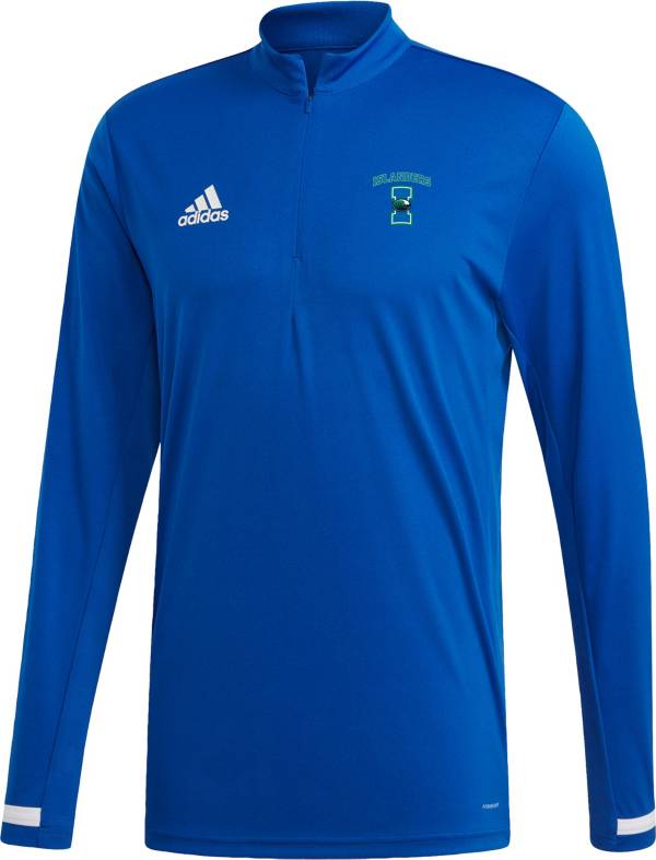 adidas Men's Texas A&M -Corpus Christi Islanders Blue Quarter-Zip Pullover Shirt product image