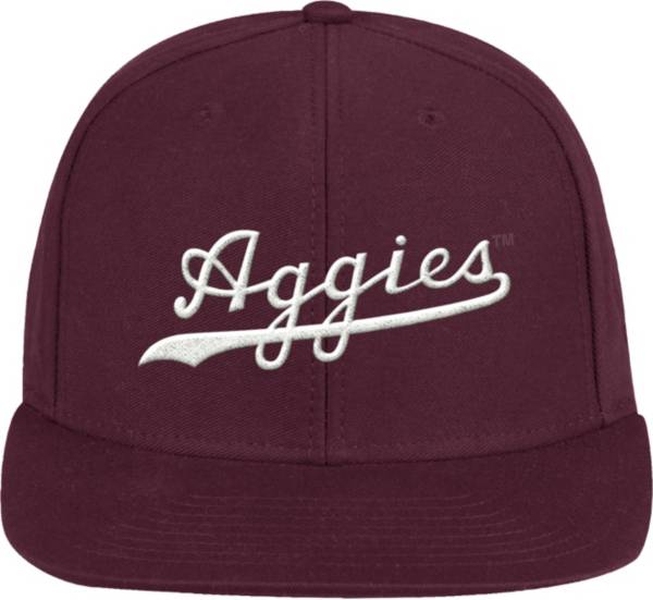 adidas Men's Texas A&M Aggies Maroon Swoop Snapback Adjustable Hat