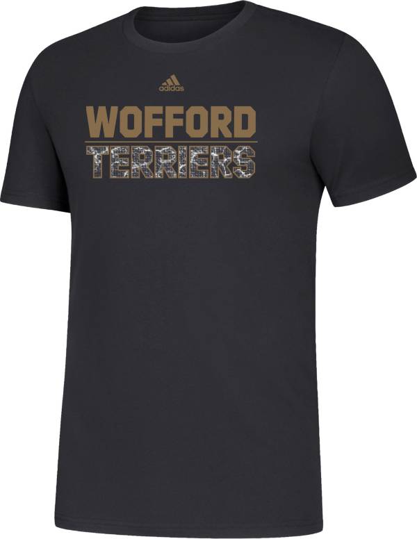 adidas Men's Wofford Terriers Black Amplifier T-Shirt