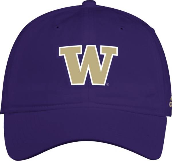 adidas Men's Washington Huskies Purple Slouch Adjustable Hat