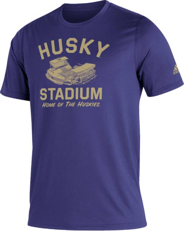 adidas Men's Washington Huskies Purple Great Place Creator T-Shirt