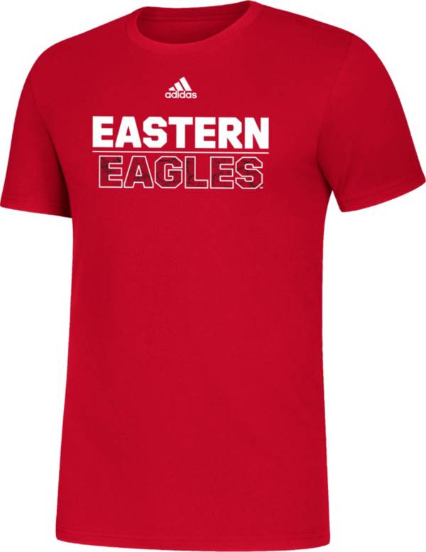 adidas Men's Eastern Washington Eagles Red Amplifier T-Shirt product image