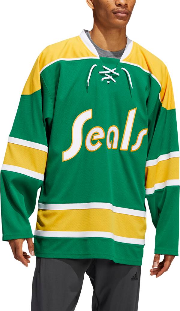 adidas California Golden Seals ADIZERO Authentic Classic Jersey
