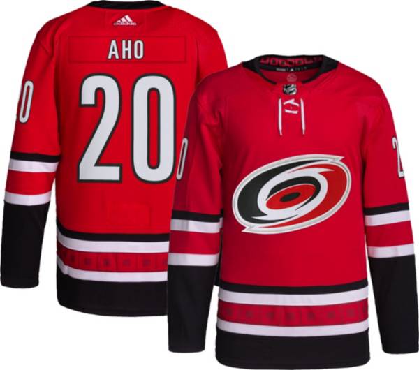 سريرين زاويه Adidas Hurricanes #20 Sebastian Aho Red Home Authentic Stitched NHL Jersey منتجع طبي