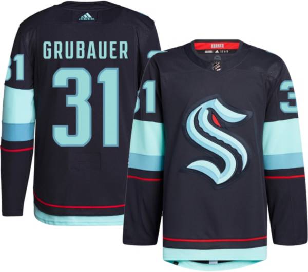 adidas '22 Seattle Kraken Philipp Grubauer #31 ADIZERO Authentic Home Jersey
