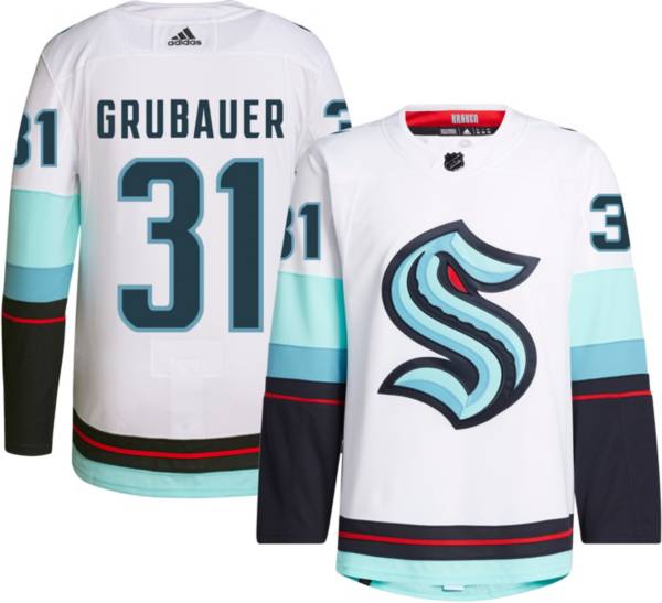 adidas '22 Seattle Kraken Philipp Grubauer #31 ADIZERO Authentic Away Jersey